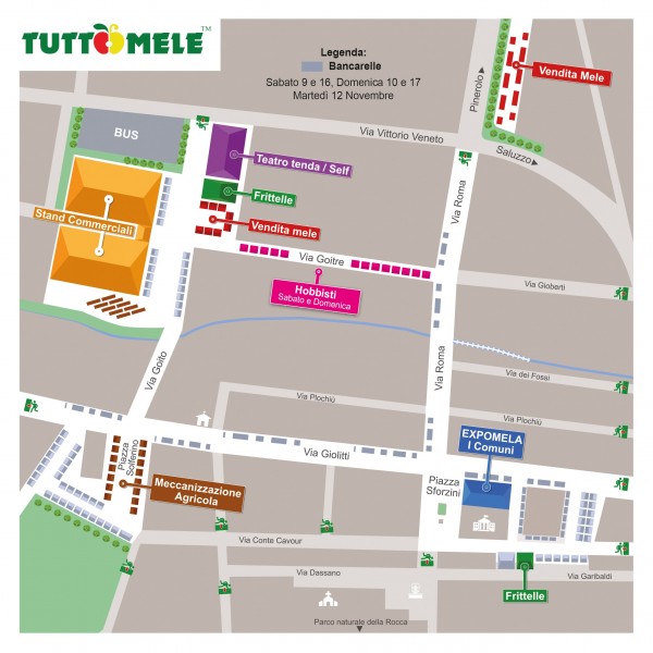 Mappa di Tuttomele 