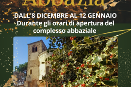 Presepe storico all'Abbazia di S. Maria