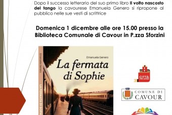 Presentazione libro "La Fermata di Sophie" di Emanuela Genero